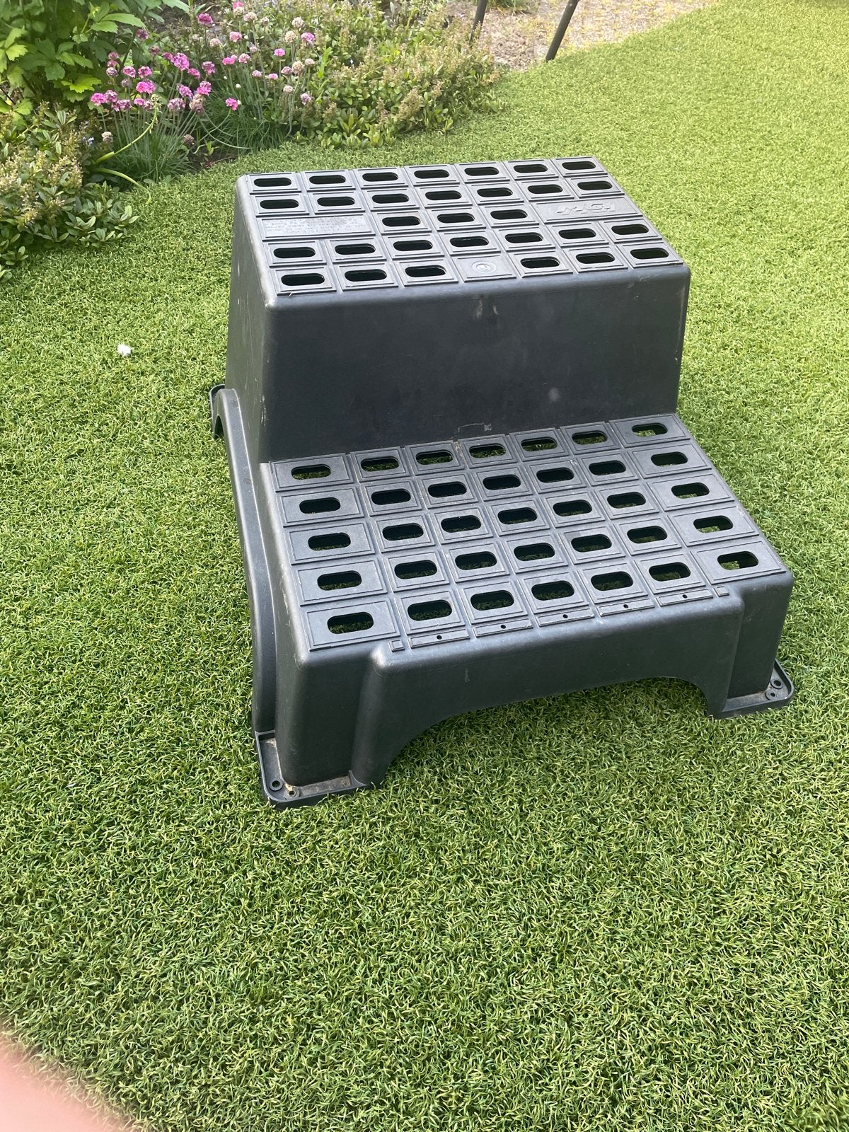Caravan opstapje  hoogte 36 cm  breedte 46 cm, Ophalen, Gebruikt, Trap, Minder dan 2 meter