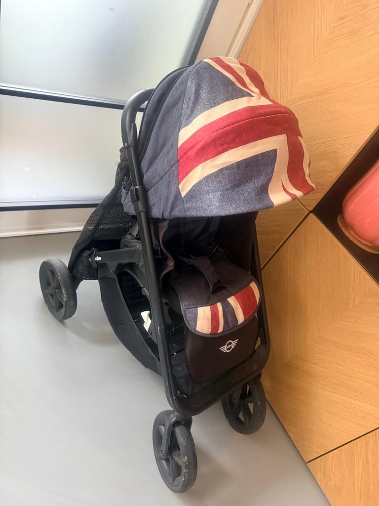 Easywalker Mini Cooper kinderwagen compleet met accessoires, Gebruikt, Combiwagen, Met reiswieg, Ophalen