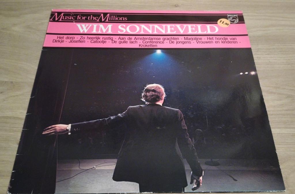 LP WIM SONNEVELD*MUSIC FOR  THE MILLIONS, Cd's en Dvd's, Vinyl | Nederlandstalig, Verzenden, Gebruikt, 12 inch, Overige genres