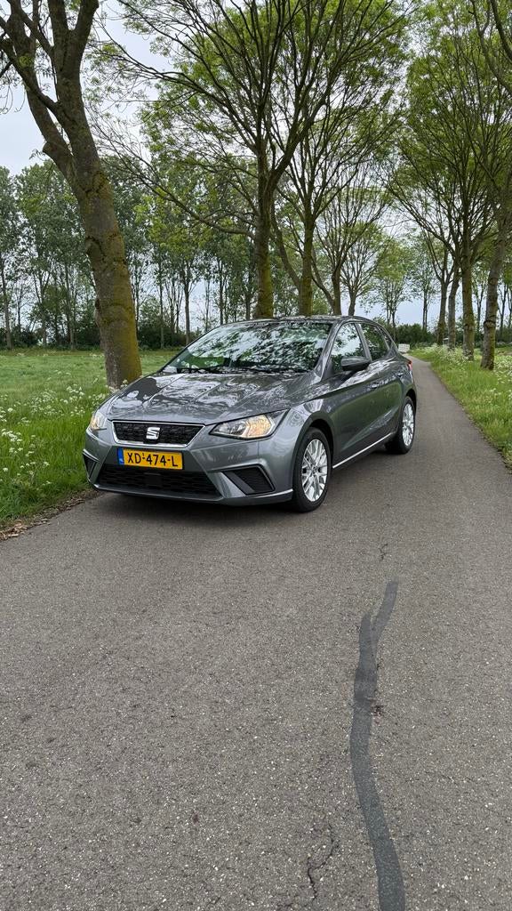Seat Ibiza 1.0 Ecotsi 95pk 2018 Grijs, Navigatiesysteem, Stof, 40 €/maand, 95 pk