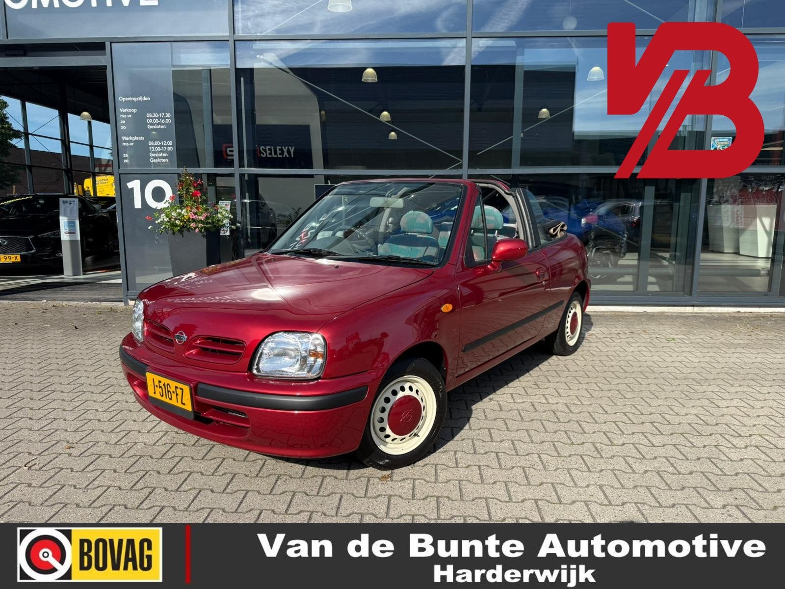 Nissan Micra Cabrio *Uniek in Nederland*, Auto's, Stof, Gebruikt, 916 kg, 4 cilinders
