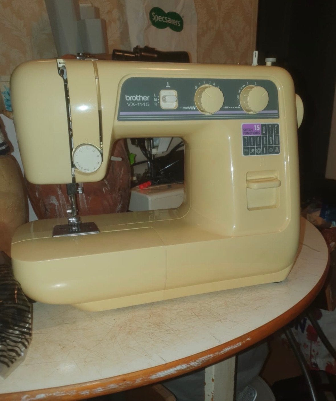 Brother VX-1145 Naaimachine - Vintage Model, Ophalen, Gebruikt, Naaimachine, Brother