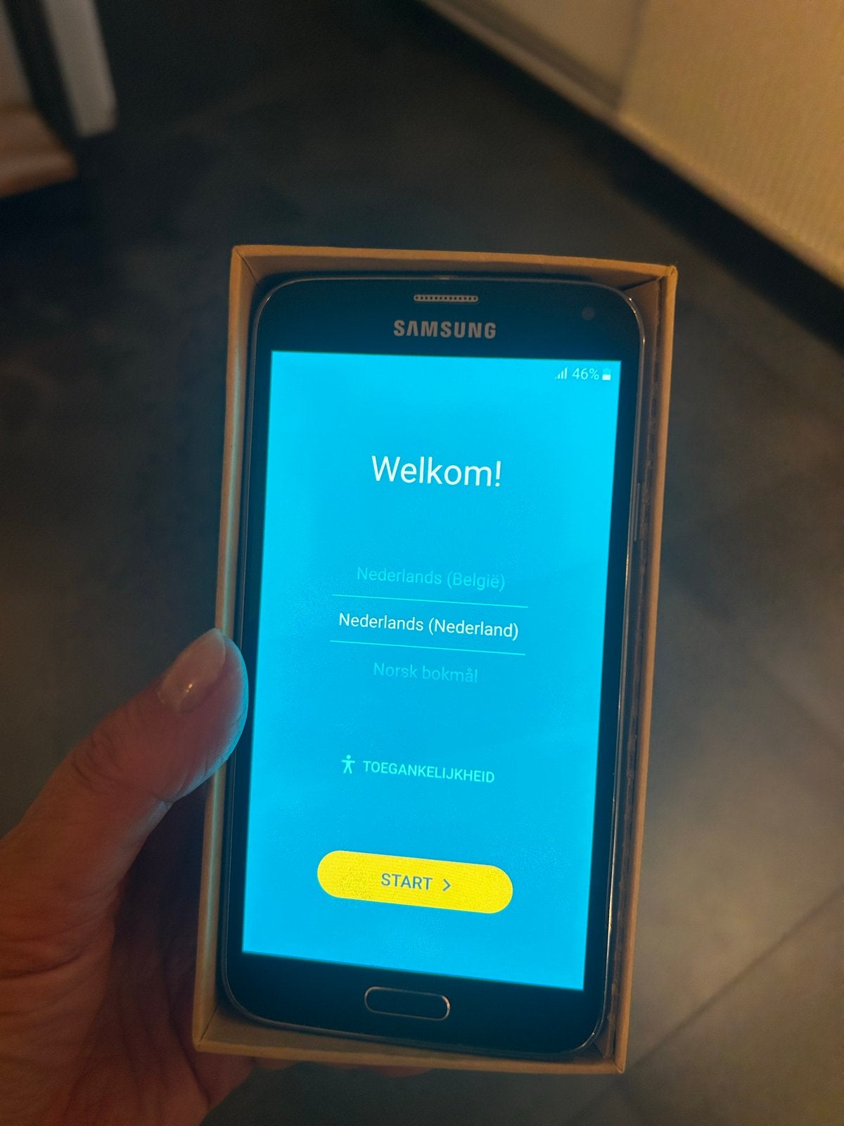 Samsung Galaxy S5 -, Telecommunicatie, Mobiele telefoons | Samsung, Overige modellen, Zwart, Touchscreen, Ophalen of Verzenden