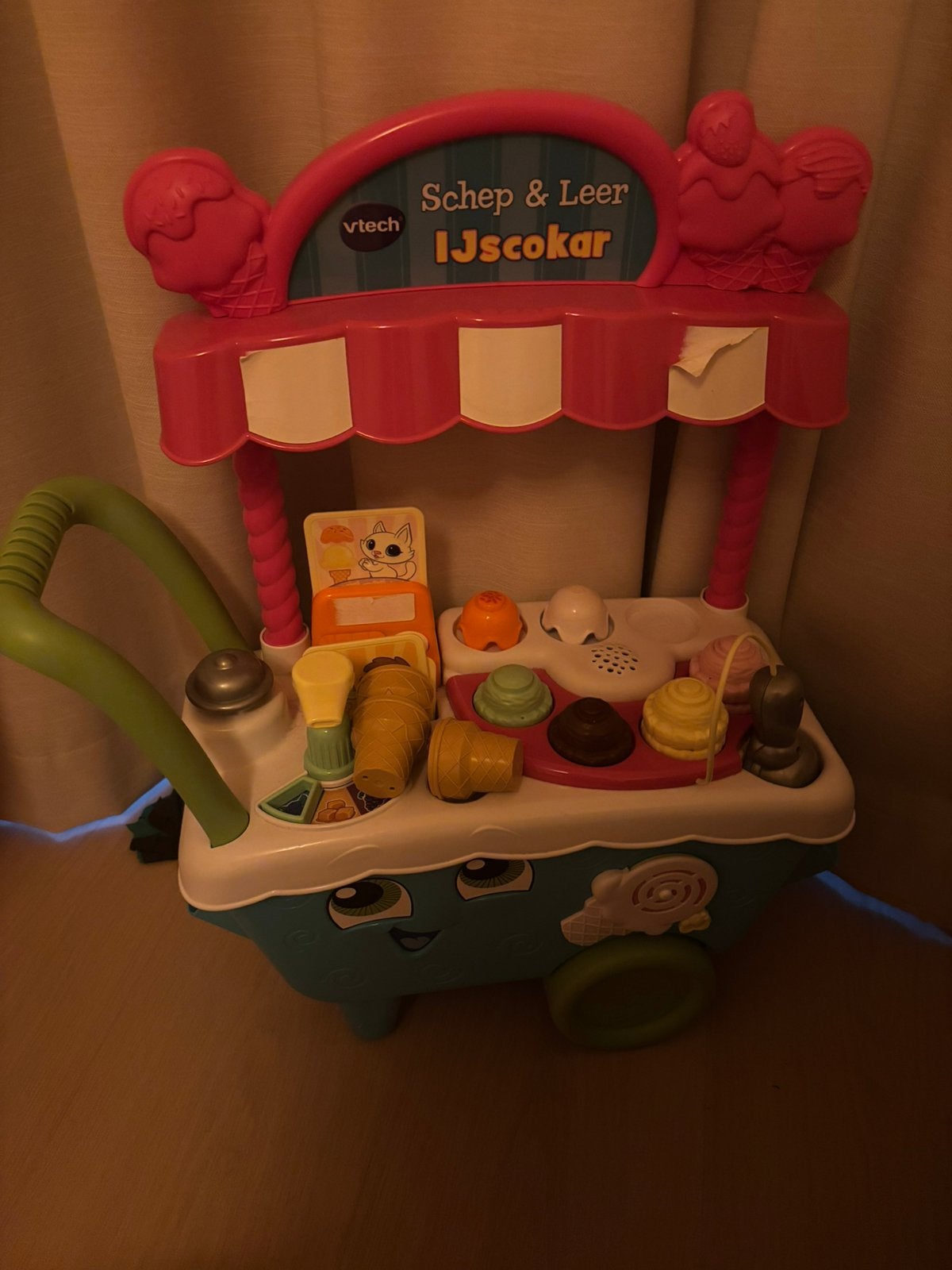 Vtech ijscokar ijskraam, Ophalen, Gebruikt