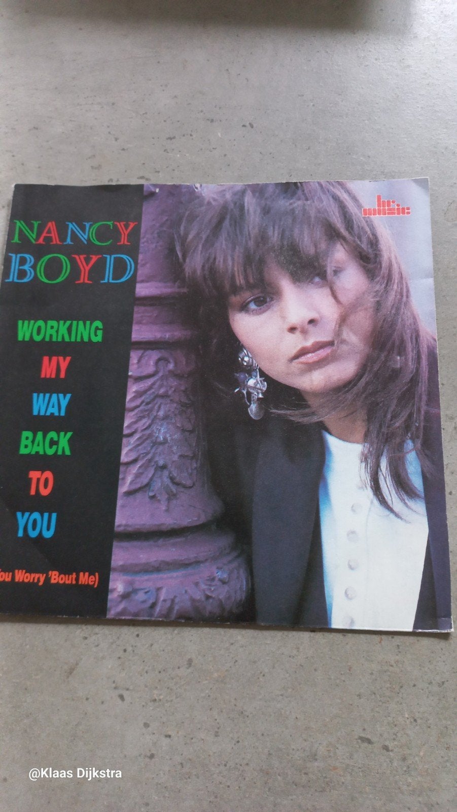 Nancy Boyd - Working My Way Back To You (Vinyl Single), Cd's en Dvd's, Vinyl Singles, Ophalen of Verzenden, Gebruikt, 7 inch, Pop