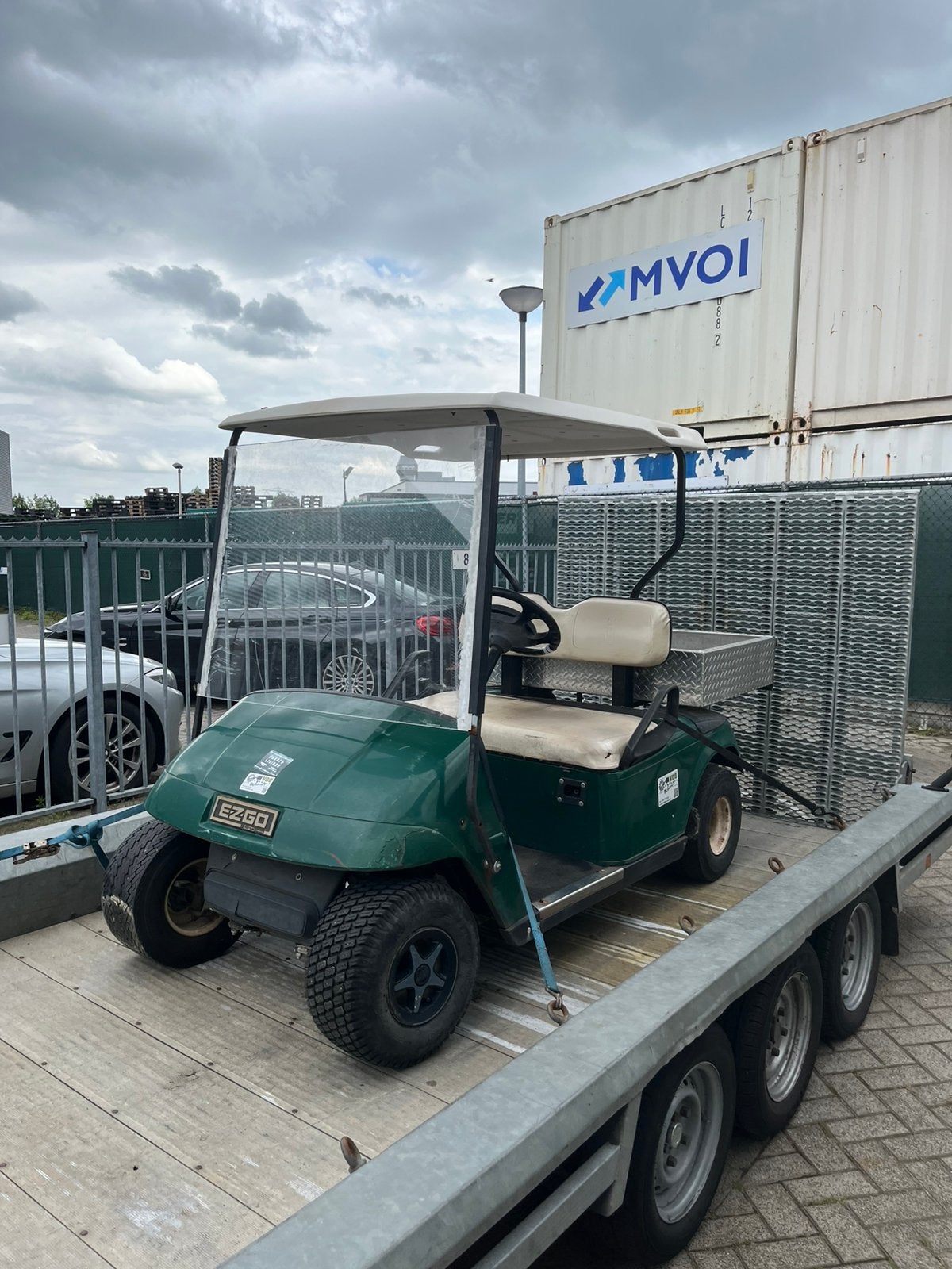 Electriache golfkar inruiler voor weinig, Ophalen, Zo goed als nieuw, Golfkar