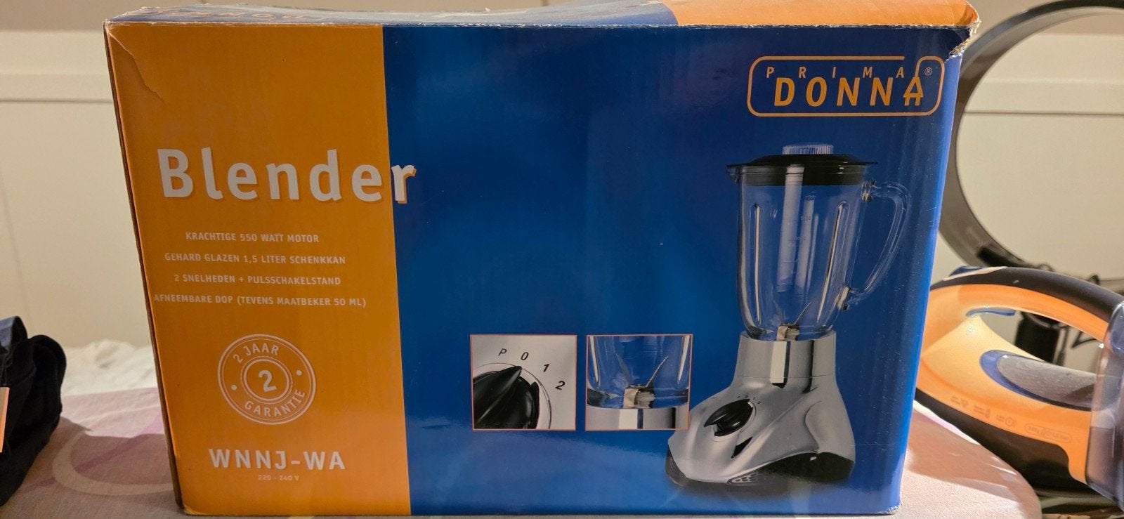 Prima Donna Blender - Krachtig en Nieuw in Doos, Witgoed en Apparatuur, Blenders, Ophalen, Nieuw, Blender