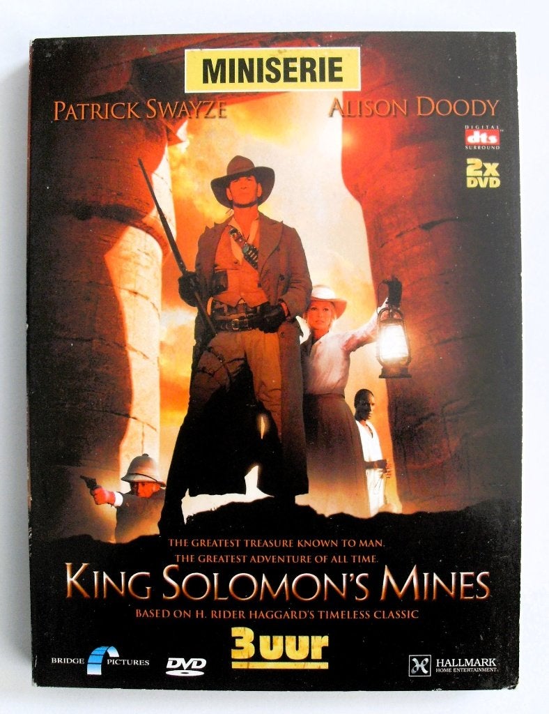 King Solomon's Mines (originele dvd's) minserie - Swayze, Engels, Alle leeftijden, Nederlands, Ophalen of Verzenden