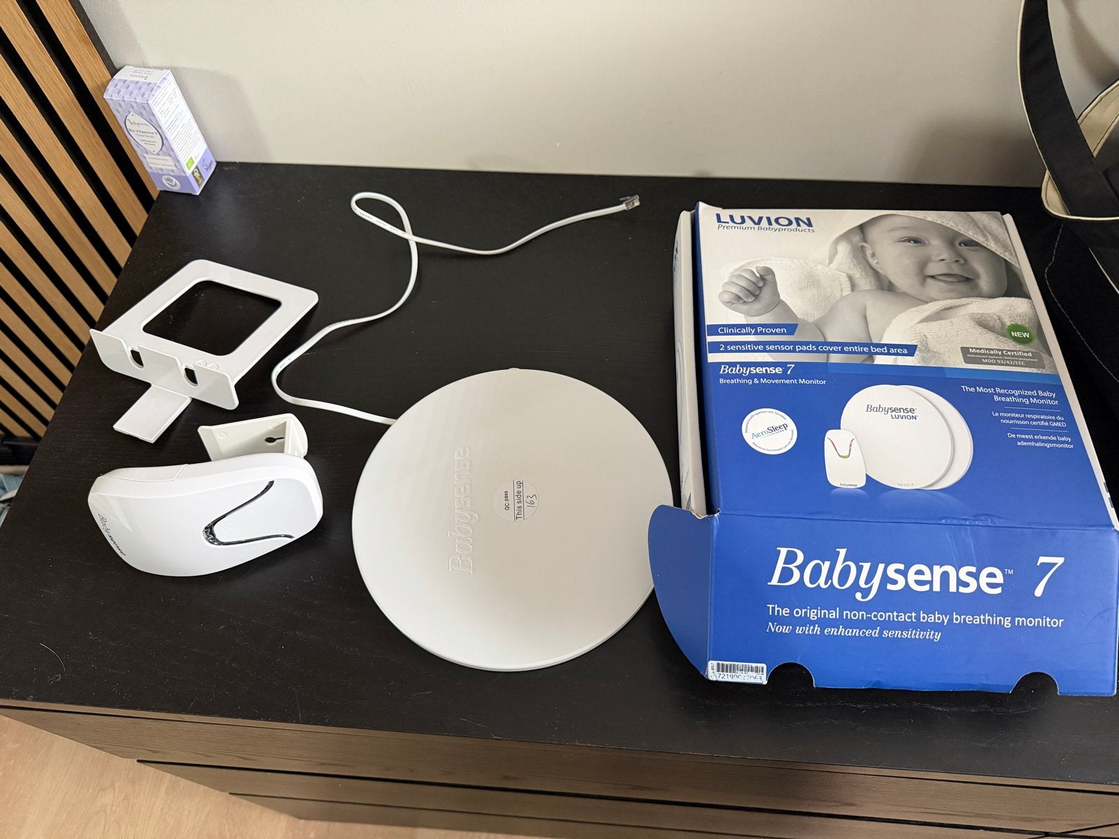 Babysense 7 Ademhalingsmonitor voor veilige nachten, Ophalen, Zo goed als nieuw