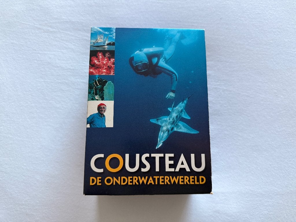 Jacques Cousteau –  DVD-box met 6 dvd’s, Inclusief DVD, Alle leeftijden, Nederlands, Natuur