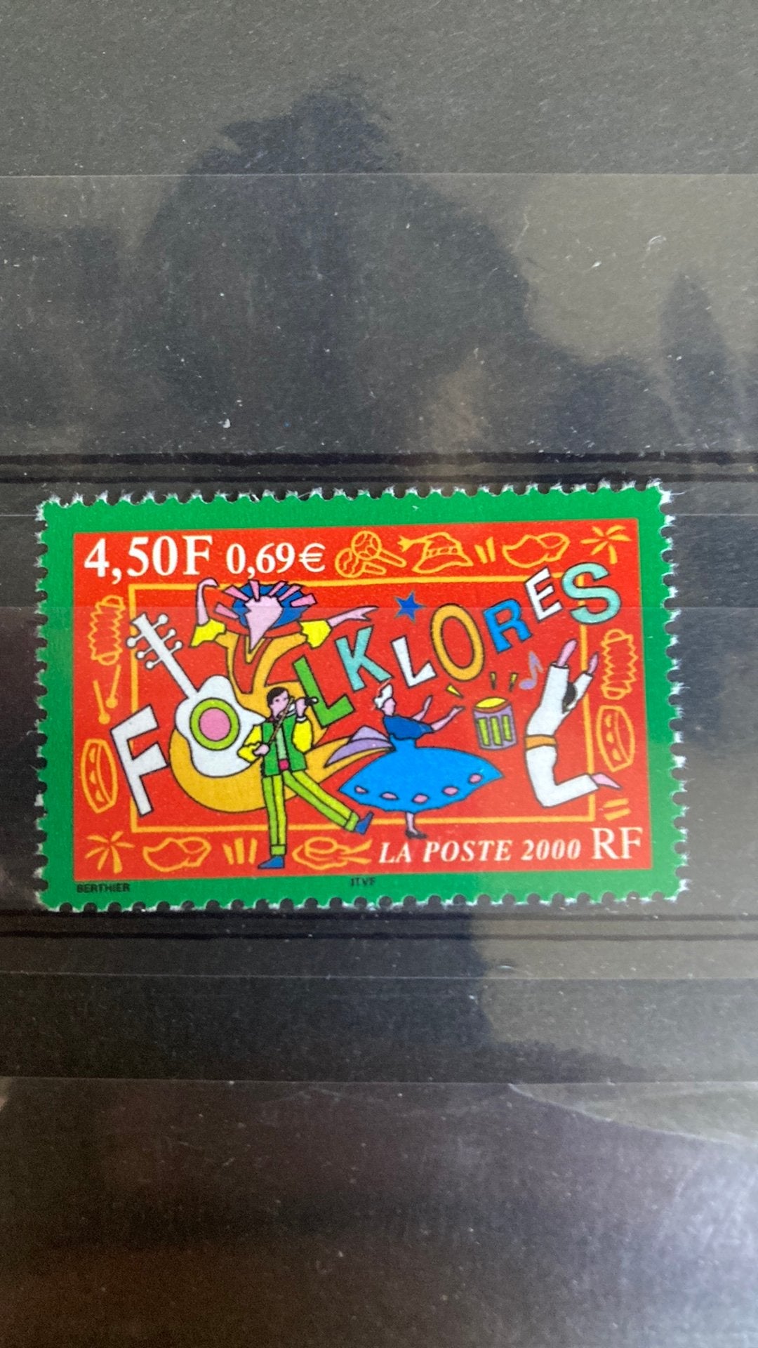 Frankrijk 3339 folklore post fris/898, Ophalen of Verzenden