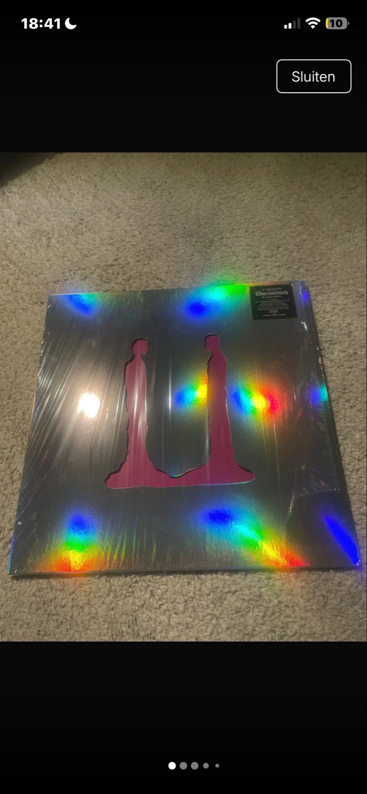 G-Dragon Übermensch Vinyl met photocard, ongeopend, LP, K-pop, Verzenden, Geseald
