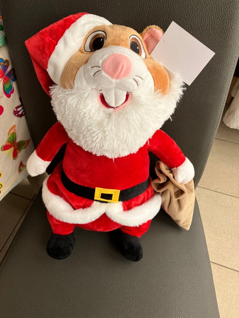 Nieuwe XL Albert Heijn ( ah ) hamster - Kerstman, Ophalen of Verzenden, Nieuw, Overige typen