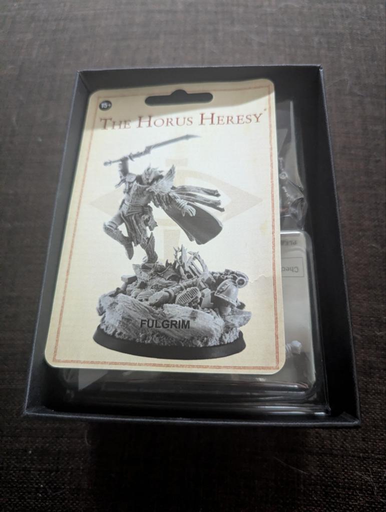 Warhammer 40K Horus Heresy Fulgrim NIB, Ophalen of Verzenden, Nieuw, Warhammer 40000, Figuurtje(s)