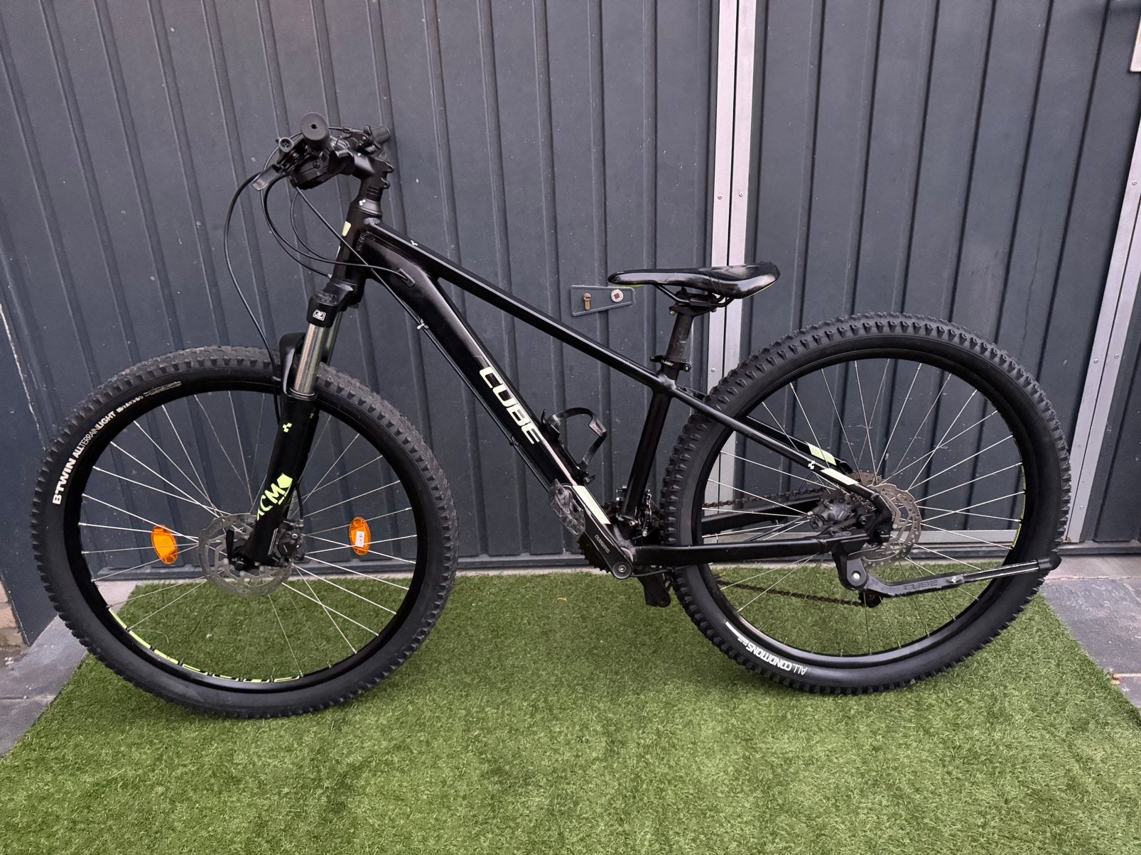Cube Aim EX - Maat XS - 27.5 inch - Kinderfiets MTB 🖤, Minder dan 45 cm, Ophalen of Verzenden, Zo goed als nieuw, Overige merken