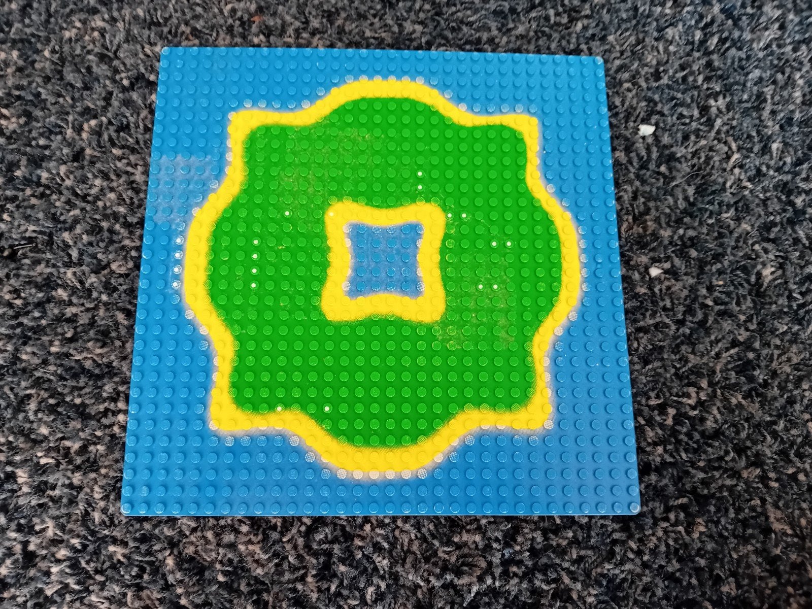 Lego Eiland/Lagoon Bouwplaat 32x32, Ophalen of Verzenden, Gebruikt, Overige merken