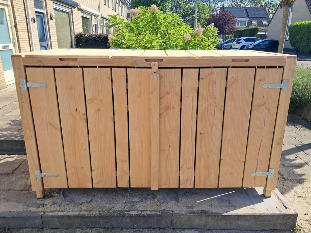 Kliko ombouw container ombouw douglas hout *GRATIS MONTAGE*, Ophalen of Verzenden, Nieuw