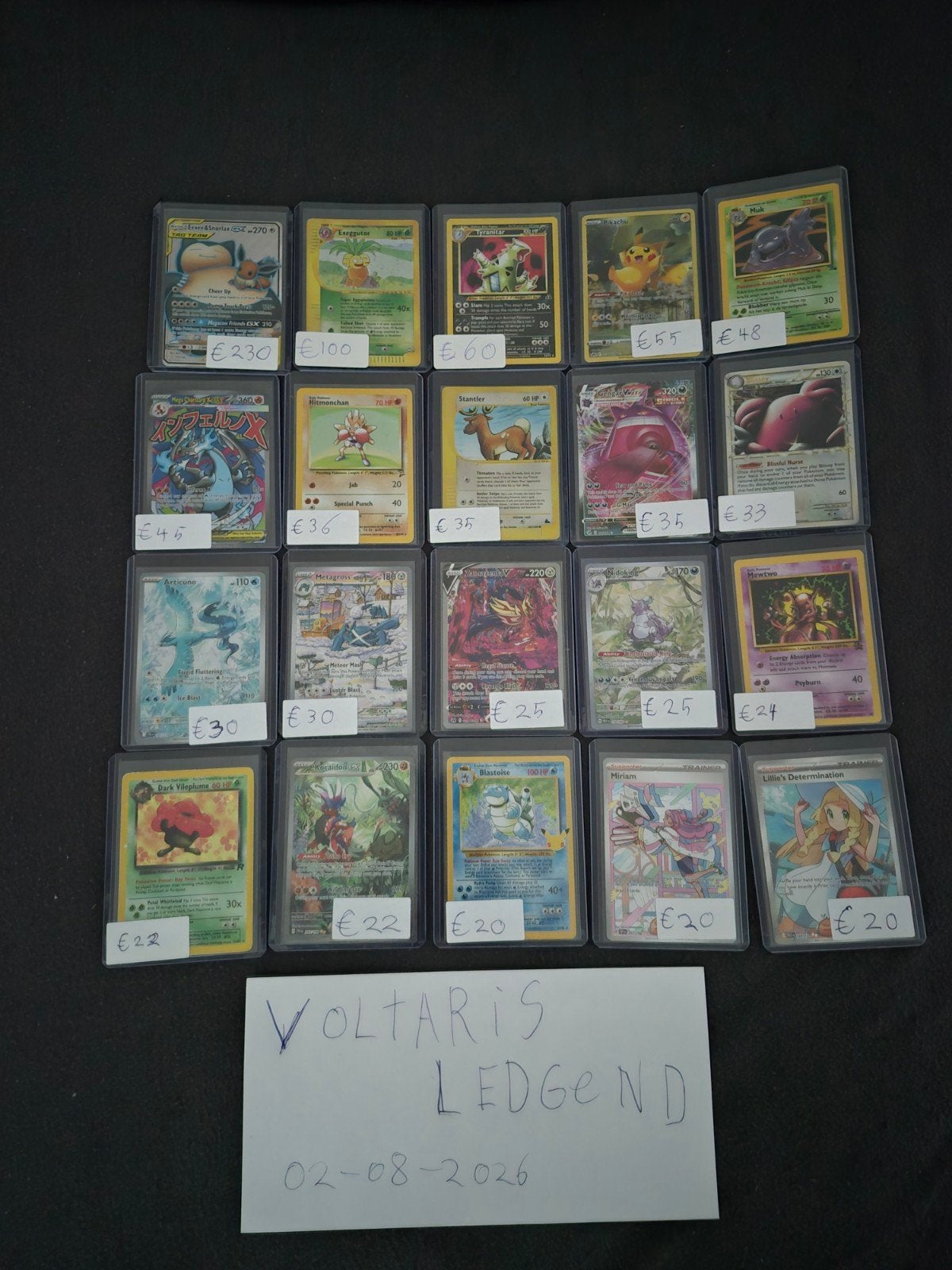 pokemon kaarten te koop/ruil, Ophalen, Zo goed als nieuw, Meerdere kaarten