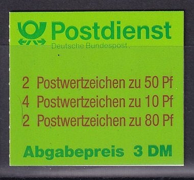 Duitsland postzegelboekje 29 1993 postfris, Postzegels en Munten, Ophalen of Verzenden, BRD, Postfris