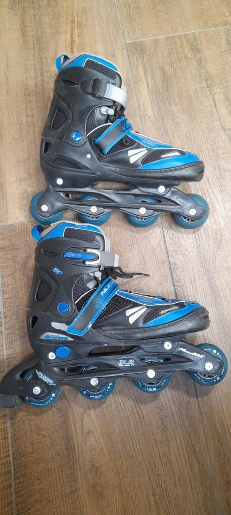 Nijdam skeelers, Ophalen of Verzenden, Verstelbaar, Gebruikt, Inline skates 4 wielen