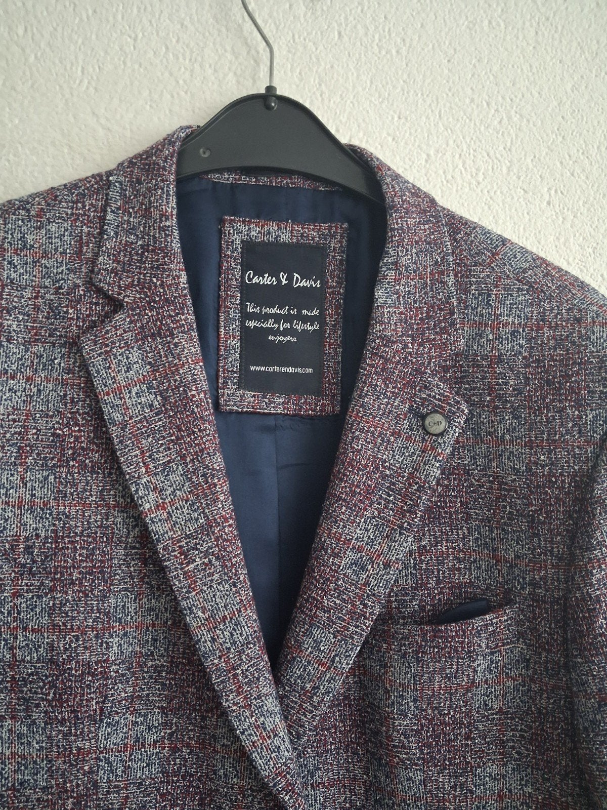 Stijlvol Carter & Davis colbert - Maat 58, Overige kleuren, Carter & Davis, Maat 56/58 (XL), Ophalen of Verzenden