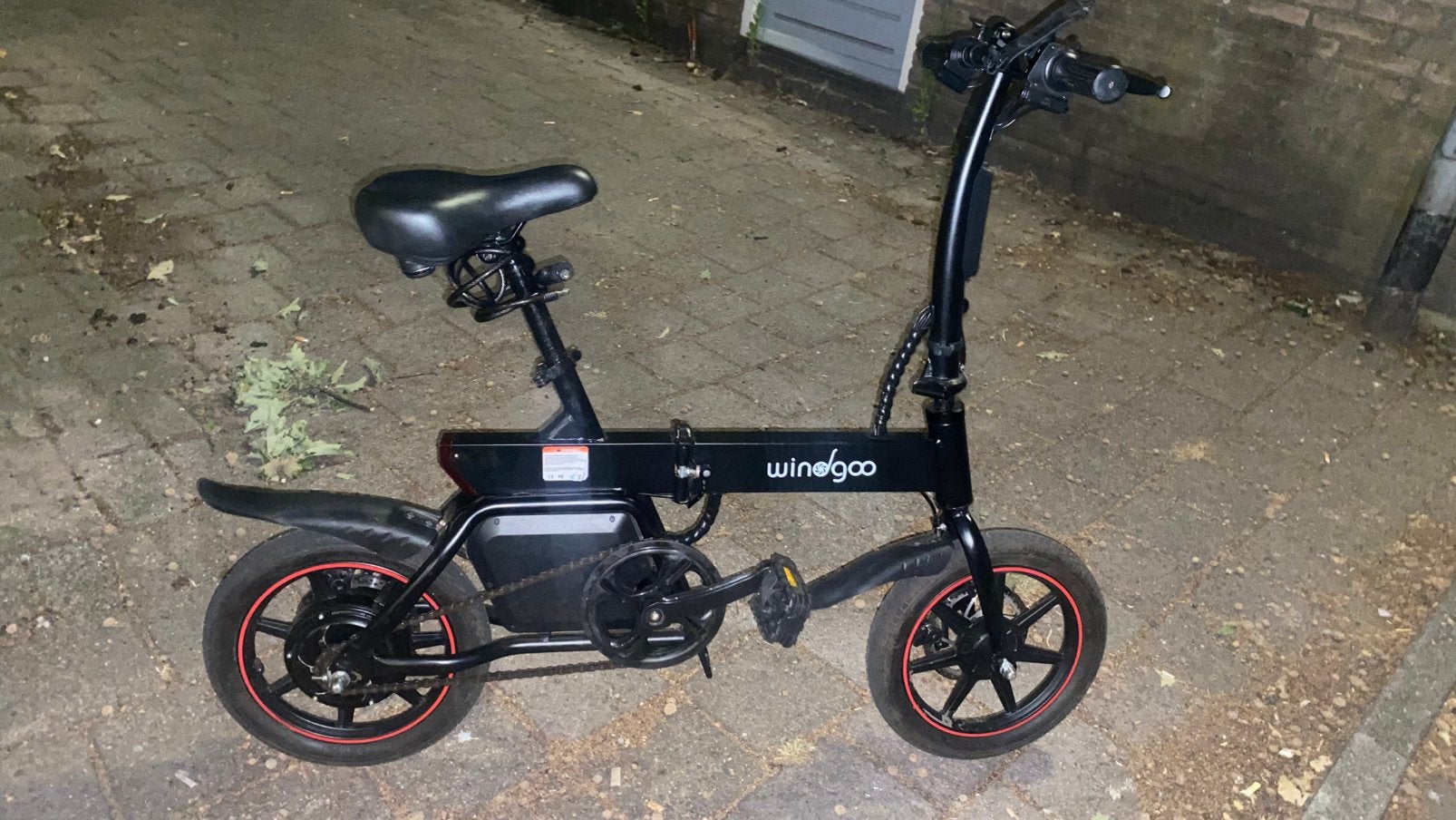 Windgoo B20 zonder gashen..., Fietsen en Brommers, Fietsen | Vouwfietsen, Ophalen, 20 inch of meer, Gebruikt, Totaal opvouwbaar