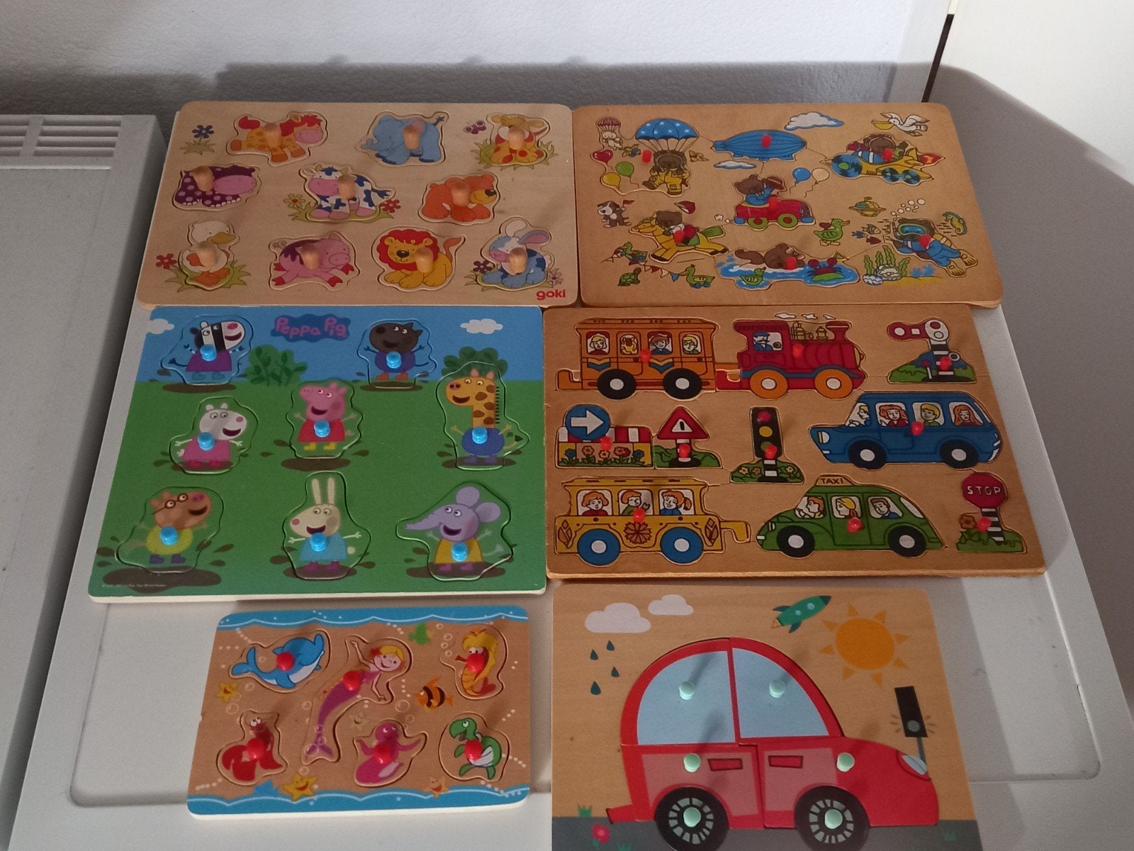 Houten puzzels | Houten speelgoed | Uren speelplezier, Ophalen of Verzenden, Zo goed als nieuw