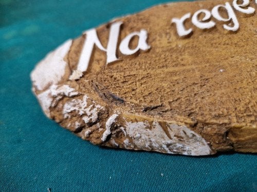 wandbord na regen komt zonneschijn, vintage, Ophalen of Verzenden, 'T Olde Gre-j, Info@toldegrej.nl, Endepoelstraat 20f Didam