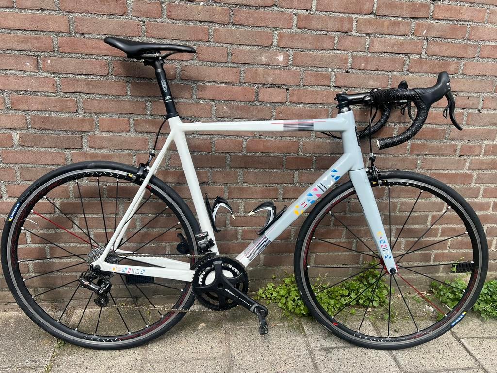 Deanima campagnolo Super Record 11 sp EPS, Carbon, 10 tot 15 versnellingen, Zo goed als nieuw, 53 tot 57 cm