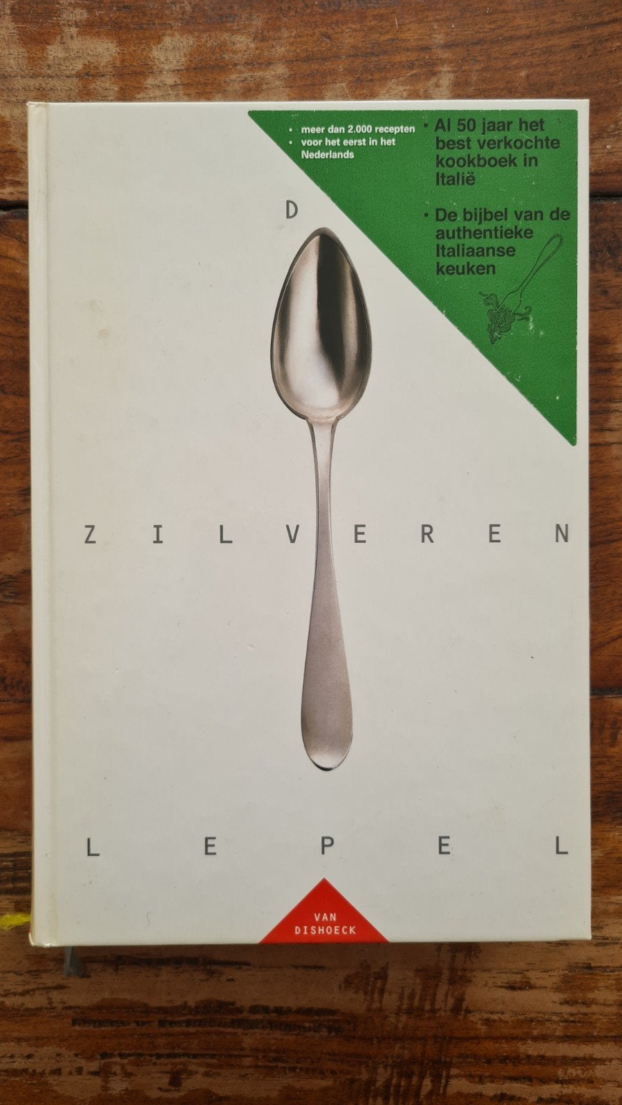 Het Zilveren Lepel Kookboek, Italië, Van Dishoeck, Zo goed als nieuw, Tapas, Hapjes en Dim Sum