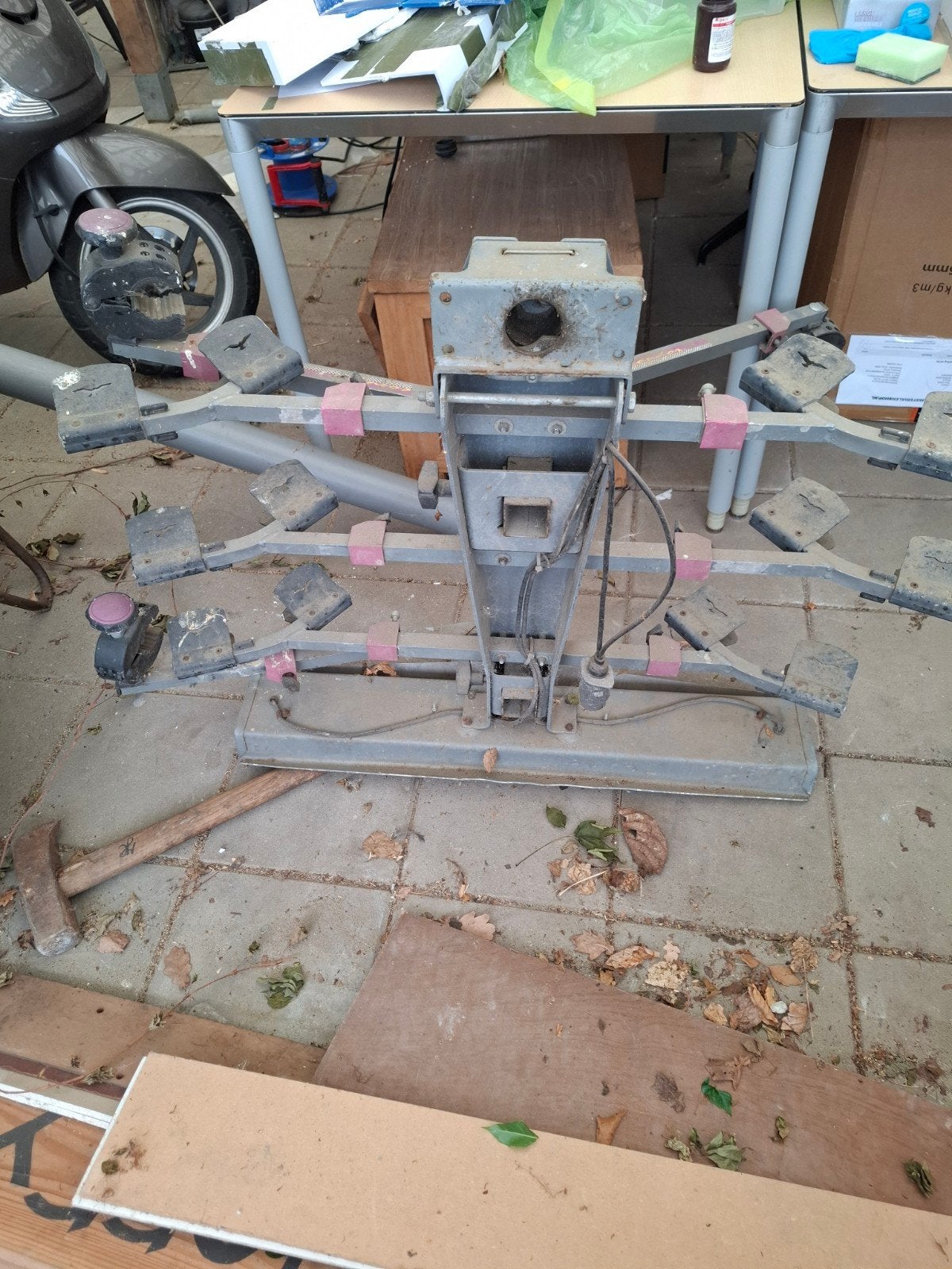 Condor fietsendrager voor 3 fietsen, Auto diversen, Fietsendragers, Ophalen, 3 fietsen of meer, Gebruikt, Trekhaakdrager