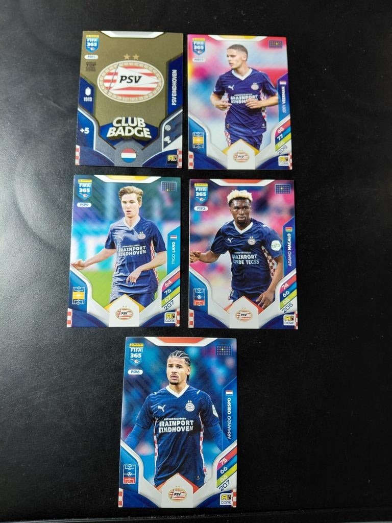 Psv panini (logo/veerman/land/nagalo/obispo), Ophalen of Verzenden, Nieuw, PSV, Poster, Plaatje of Sticker