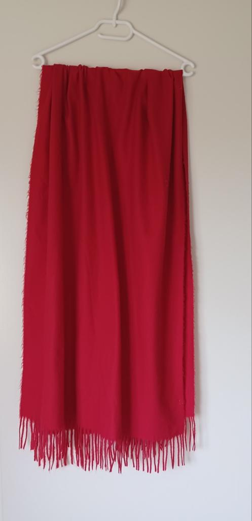Prachtige rode sjaal 75 x 200 cm, Ophalen of Verzenden