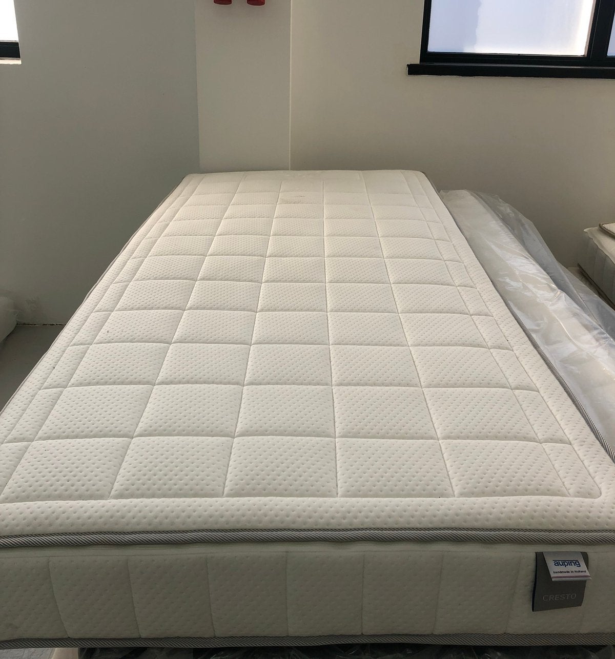2 Stuks auping Cresto matras hardheid medium en firm, 90 cm, Eenpersoons, 210 cm, Ophalen of Verzenden