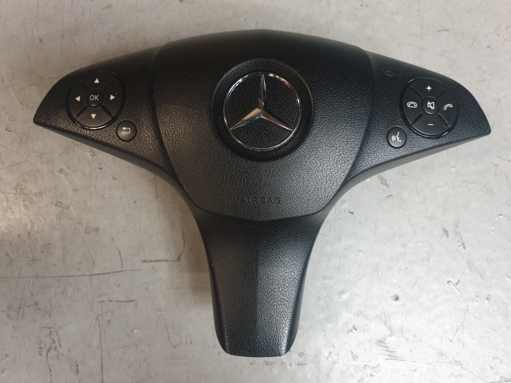Stuur airbag Mercedes W204 C-Klasse A2048600702 3-spaaks, Niet ingevuld, Niet ingevuld, Niet ingevuld, Mercedes-Benz