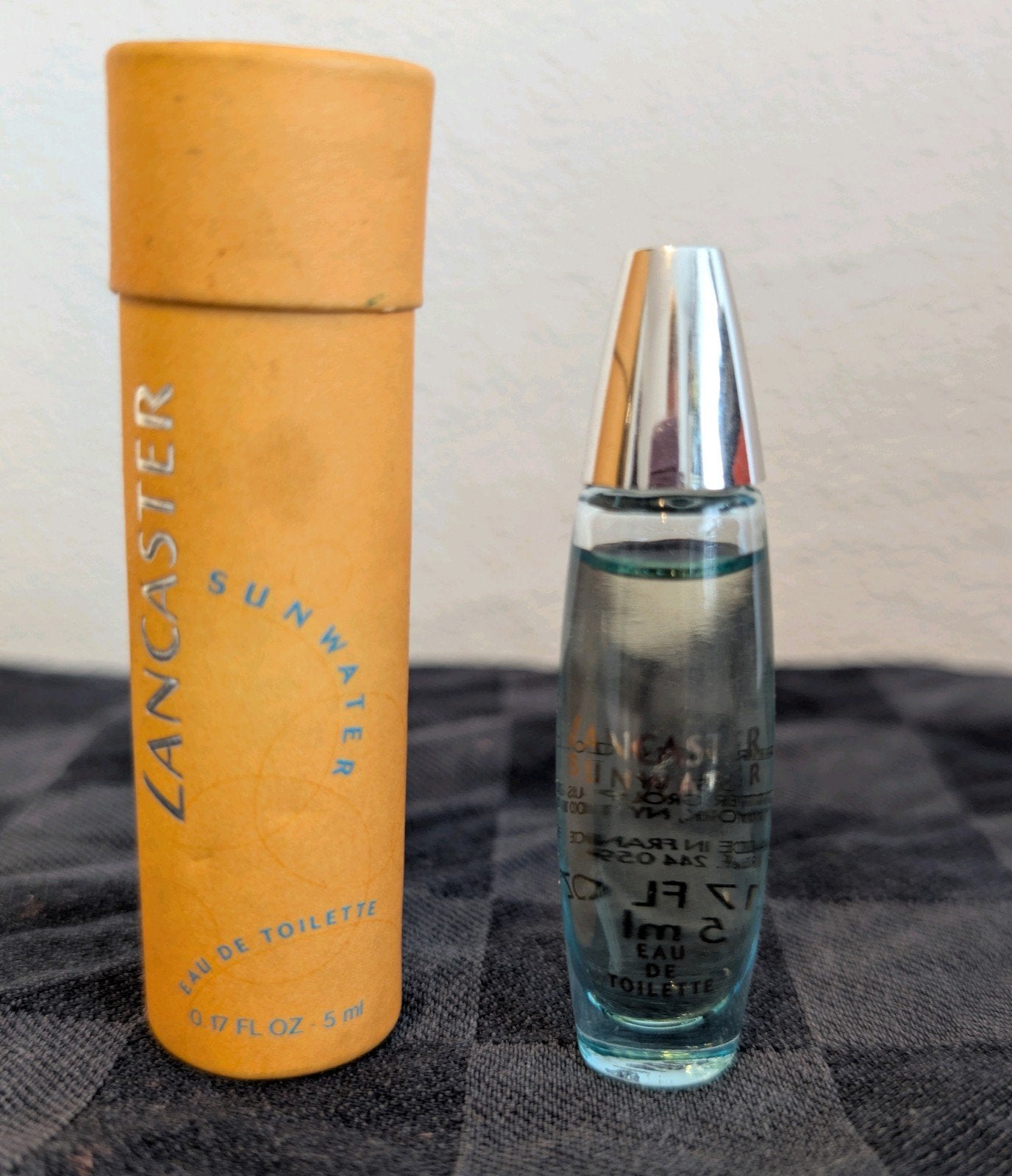Lancaster Sunwater Eau de Toilette miniatuur (5ml), Verzenden, Zo goed als nieuw, Parfumfles
