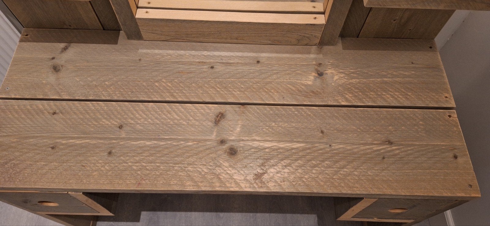 Houten kaptafel., Ophalen, Gebruikt, Overige typen