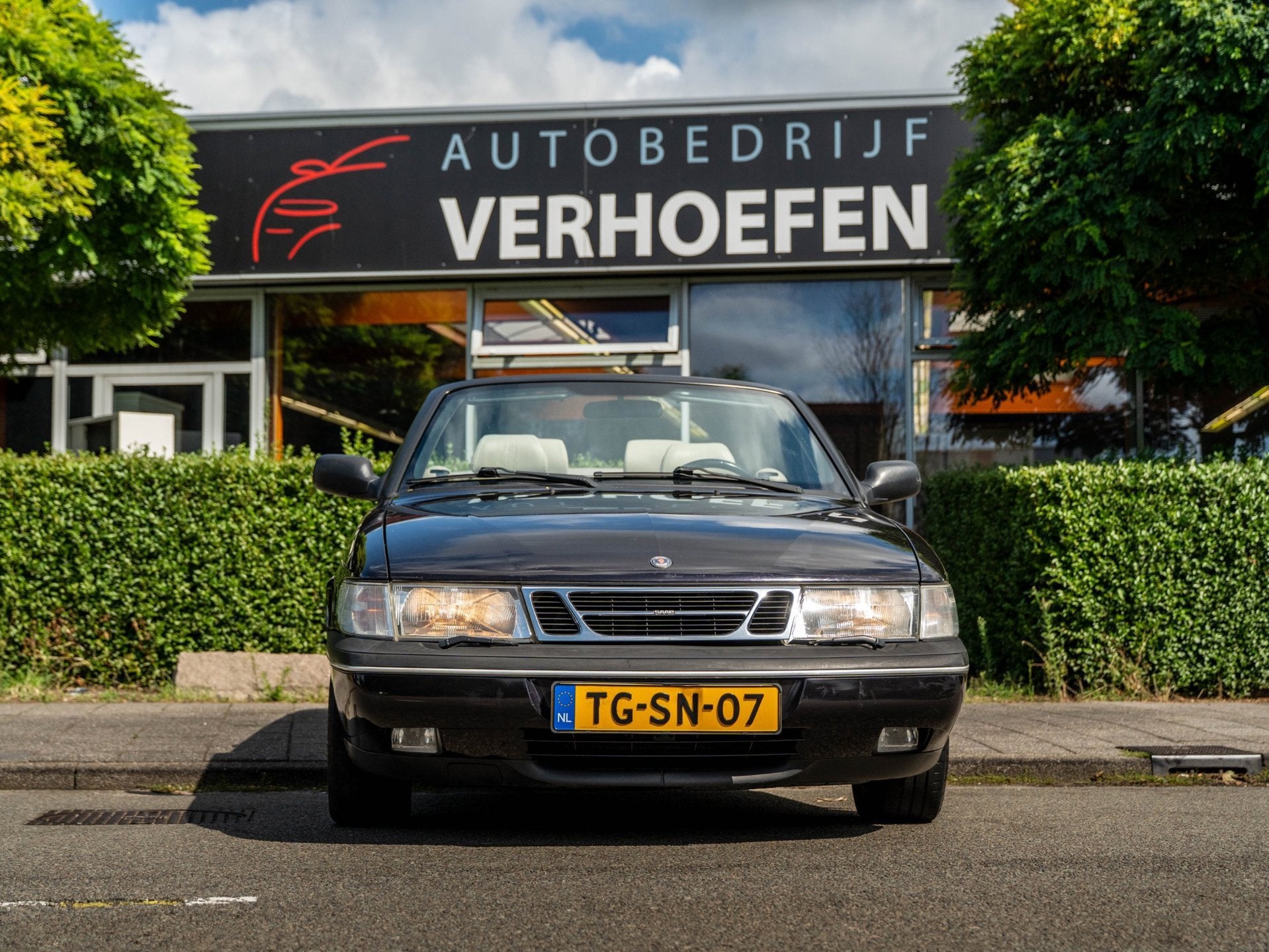 Saab 900 Cabrio 2.3 S | AIRCO | ELEKTR RAMEN | LEDEREN BEKLE, Auto's, Gebruikt, 1340 kg, 4 cilinders, 4 stoelen