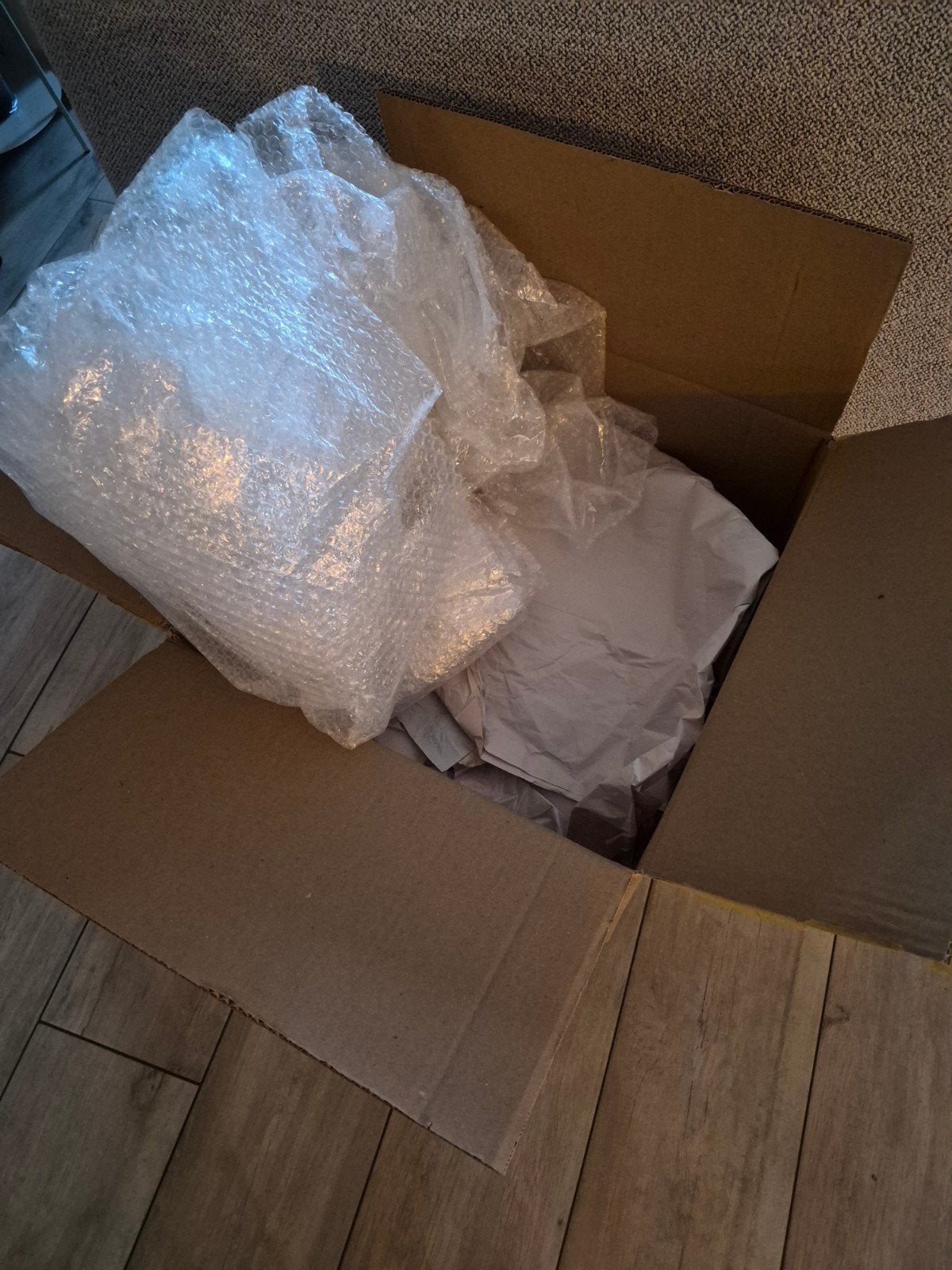 gratis inpakmateriaal verhuizing, Ophalen, Gebruikt, Doos