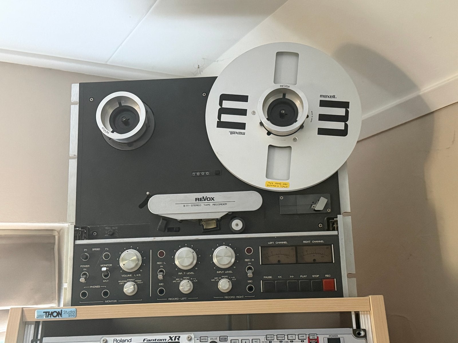 Revox B77 dubbelspoors bandrecorder - Perfect voor mastering, Ophalen, Bandrecorder