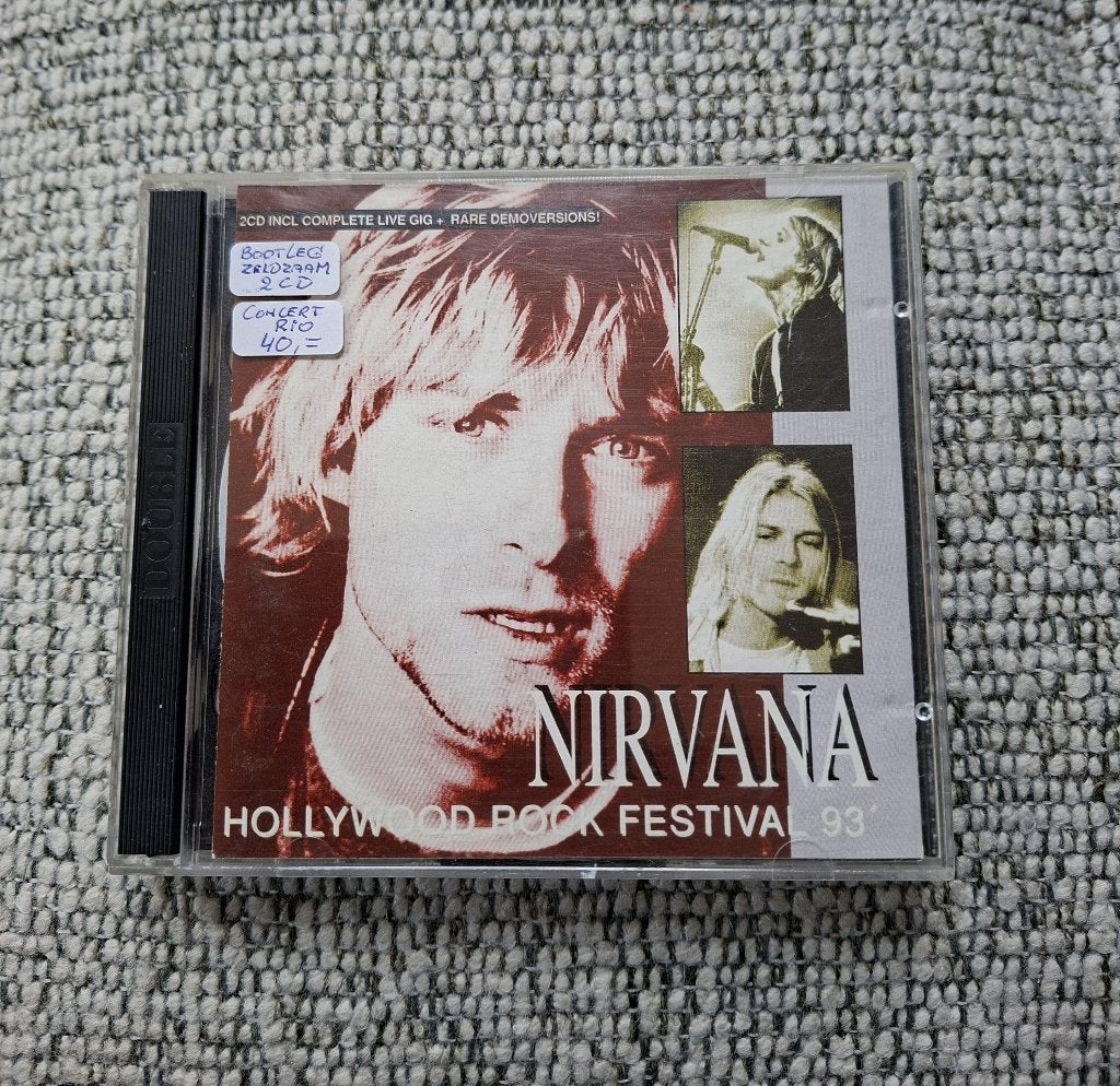 cd Nirvana - Hollywood Rock Festival 1993, Gebruikt, Ophalen of Verzenden, Alternative Rock, Inclusief doosje