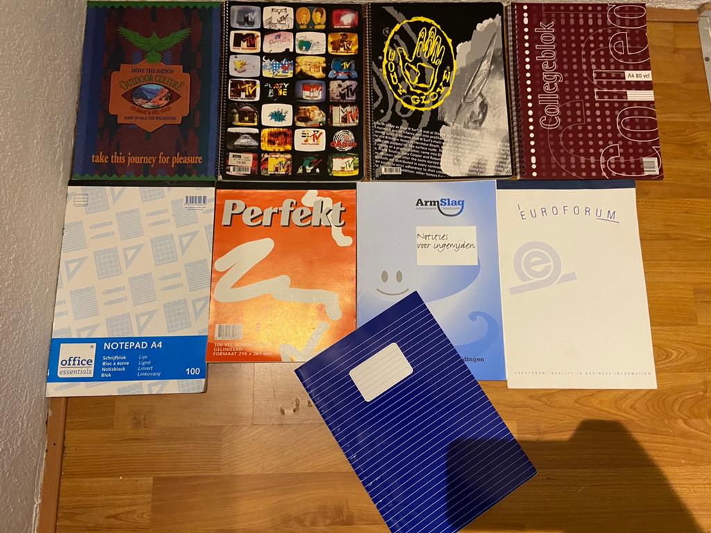 Schriften en schrijfblokken nieuw!, Ophalen of Verzenden, Zo goed als nieuw