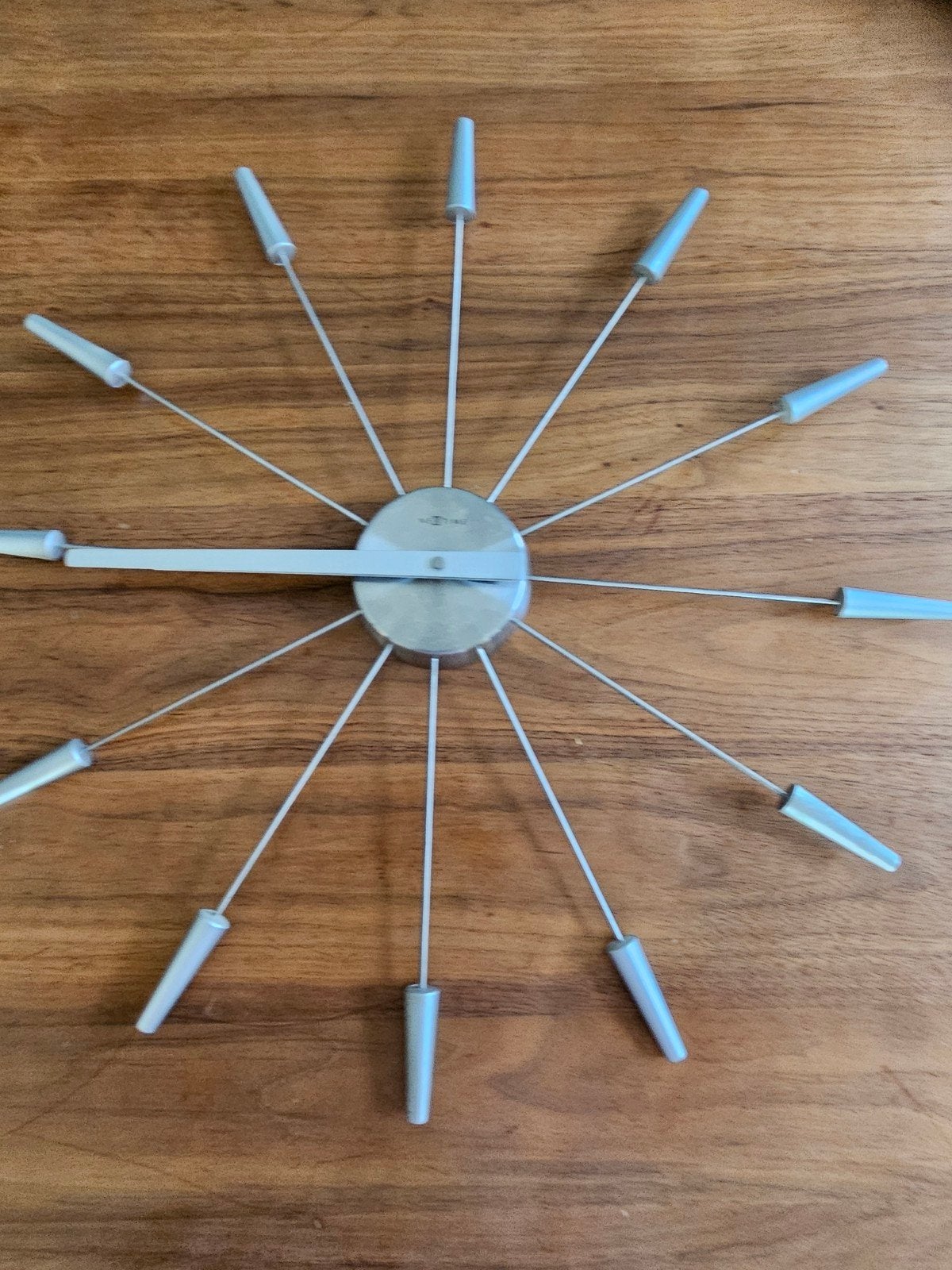 mooie wandklok -NeXtime-, gekocht bij Morres wonen ø 60 cm, Ophalen of Verzenden, Zo goed als nieuw