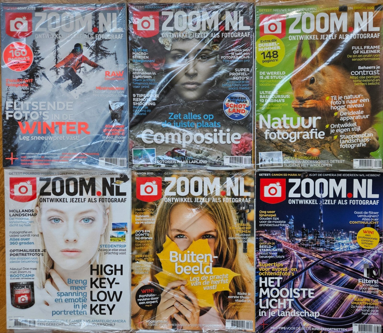 Zoom Digitale Fotografie & Video - Jaargang 2016 (ongelezen), Boeken, Tijdschriften en Kranten, Ophalen, Zo goed als nieuw, Overige typen