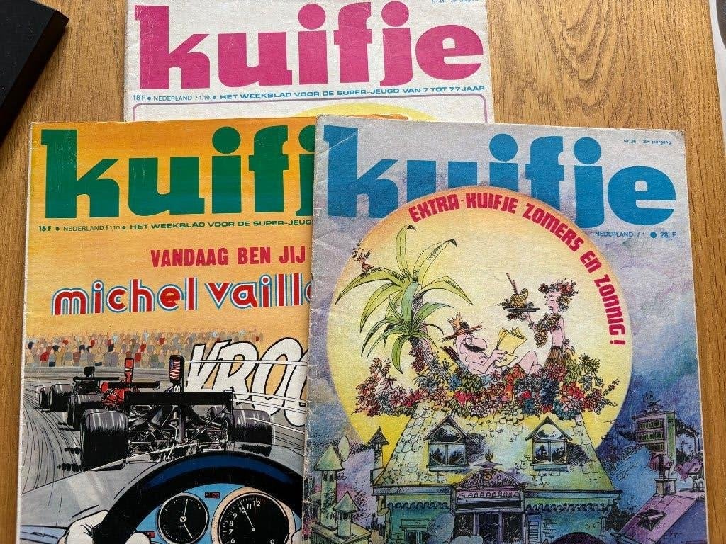 Kuifje tijdschrift 1968 tm 1974 incompleet, Ophalen of Verzenden, Gelezen, Overige typen