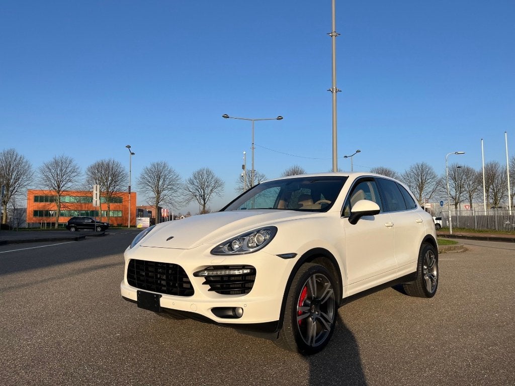 Porsche Cayenne Turbo 2011, Auto's, Automaat, Cayenne, 2065 kg, Wit