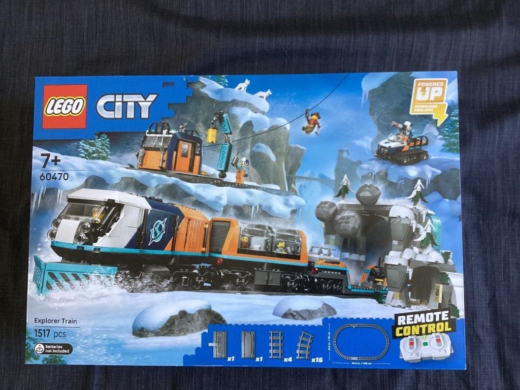 NIEUW Lego City Onderzoekstrein op de Noordpool (60470), Kinderen en Baby's, City, Lego, Nieuw, Ophalen of Verzenden