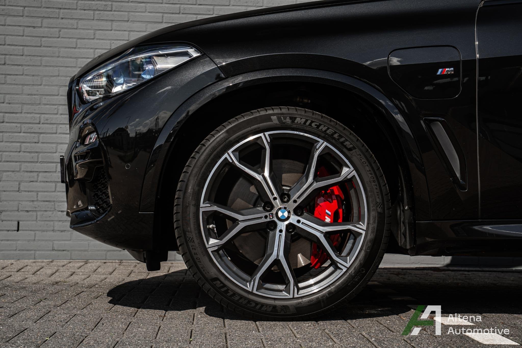 BMW X5 xDrive45e High Executive M-sport, Trekhaak, harman ka, Auto's, 12 maanden, Gebruikt, 394 pk, Zwart