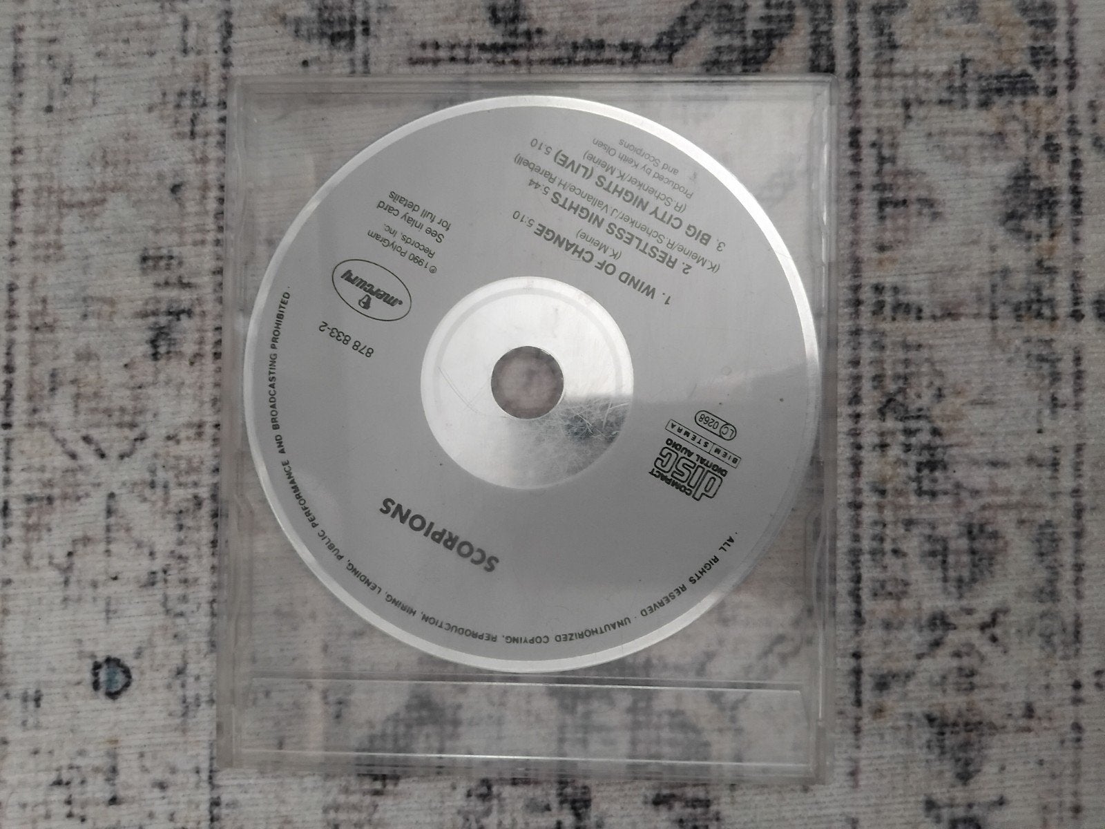Diverse CD's: Sting, Scorpions, Marillion - Pop & Rock, Cd's en Dvd's, Ophalen of Verzenden, Gebruikt, Pop, Single