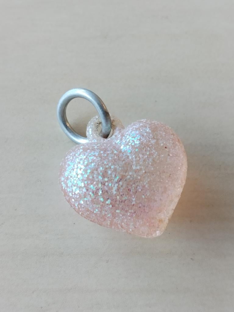 Hanger hart, Overige materialen, Ophalen of Verzenden, Zo goed als nieuw, Roze
